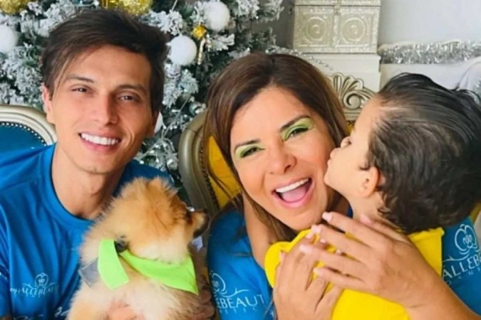 Mara Maravilha com a família