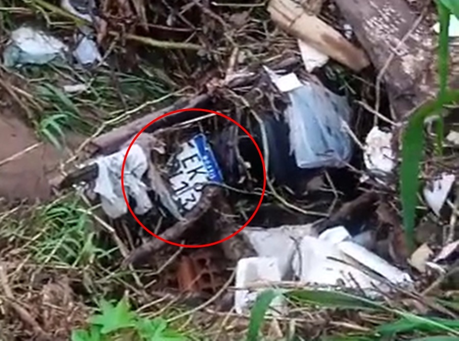Motoqueiro é encontrado em bueiro
