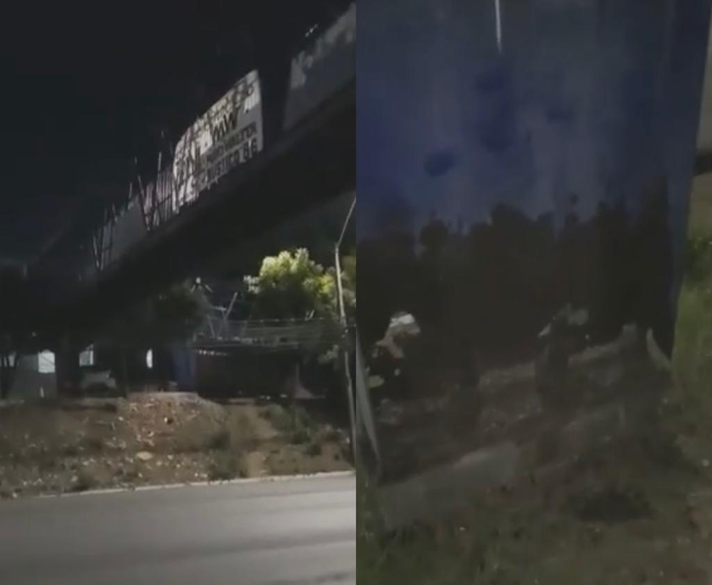 Passarela na Avenida Getúlio Vargas