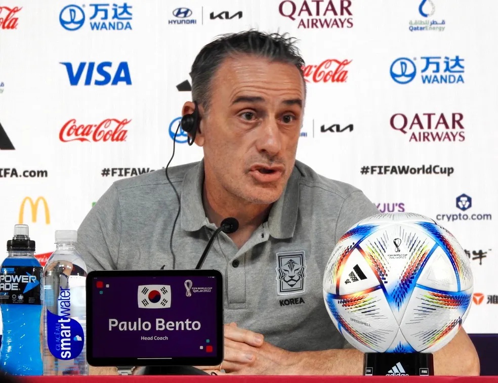 Paulo Bento, técnico da Coréia do Sul