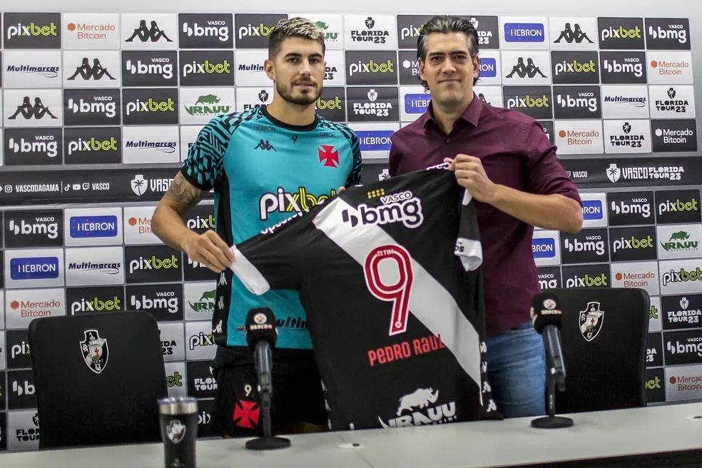 Pedro Raul foi o primeiro grande investimento da SAF do Vasco.