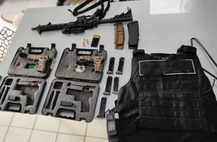 Polícia federal deflagra operação contra comércio legal de armas (Foto: Divulgação/PF)