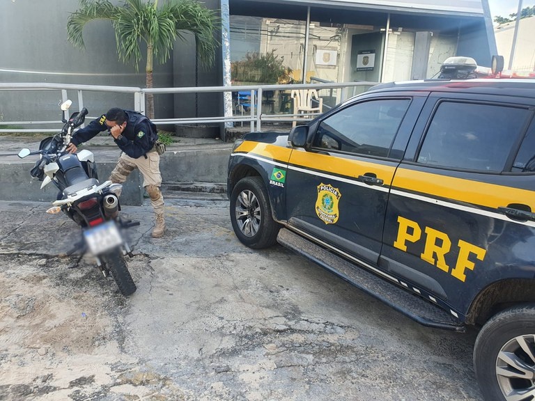 PRF recupera moto adulterada
