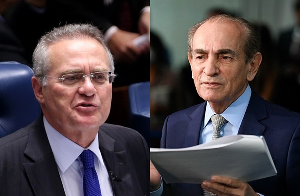 Renan Calheiros e Marcelo Castro