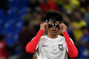 Son Heung-min, ponta esquerda da seleção sul-coreana (Foto: Reprodução)