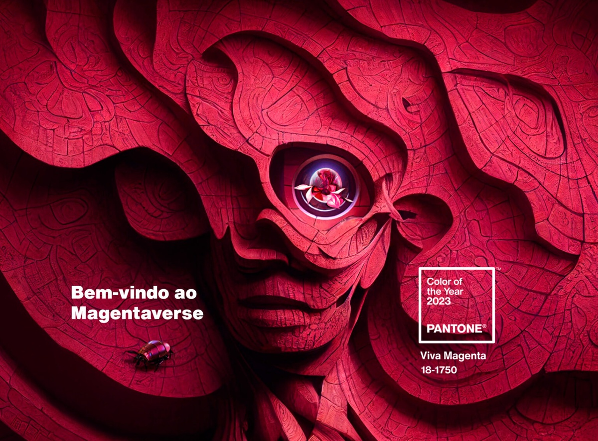 'Viva Magenta' é a cor do ano de 2023