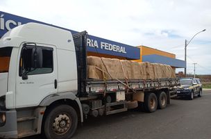 A carga era oriunda da cidade de Sobral (Foto: Divulgação/PRF)