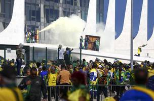 Atos Terroristas no Palácio dos Três Poderes (Foto: Marcelo Camargo/Agência Brasil)