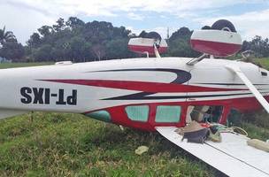 Avião que caiu no Mato Grosso (Foto: Reprodução)