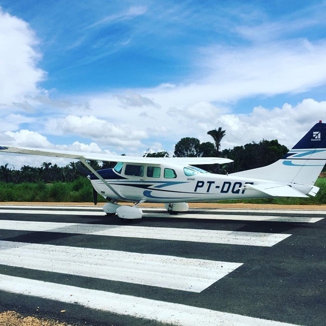 Avião roubado no Piauí está com registro cancelado