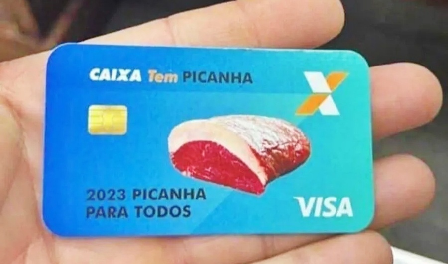 Cartão falso do 'Bolsa Picanha'