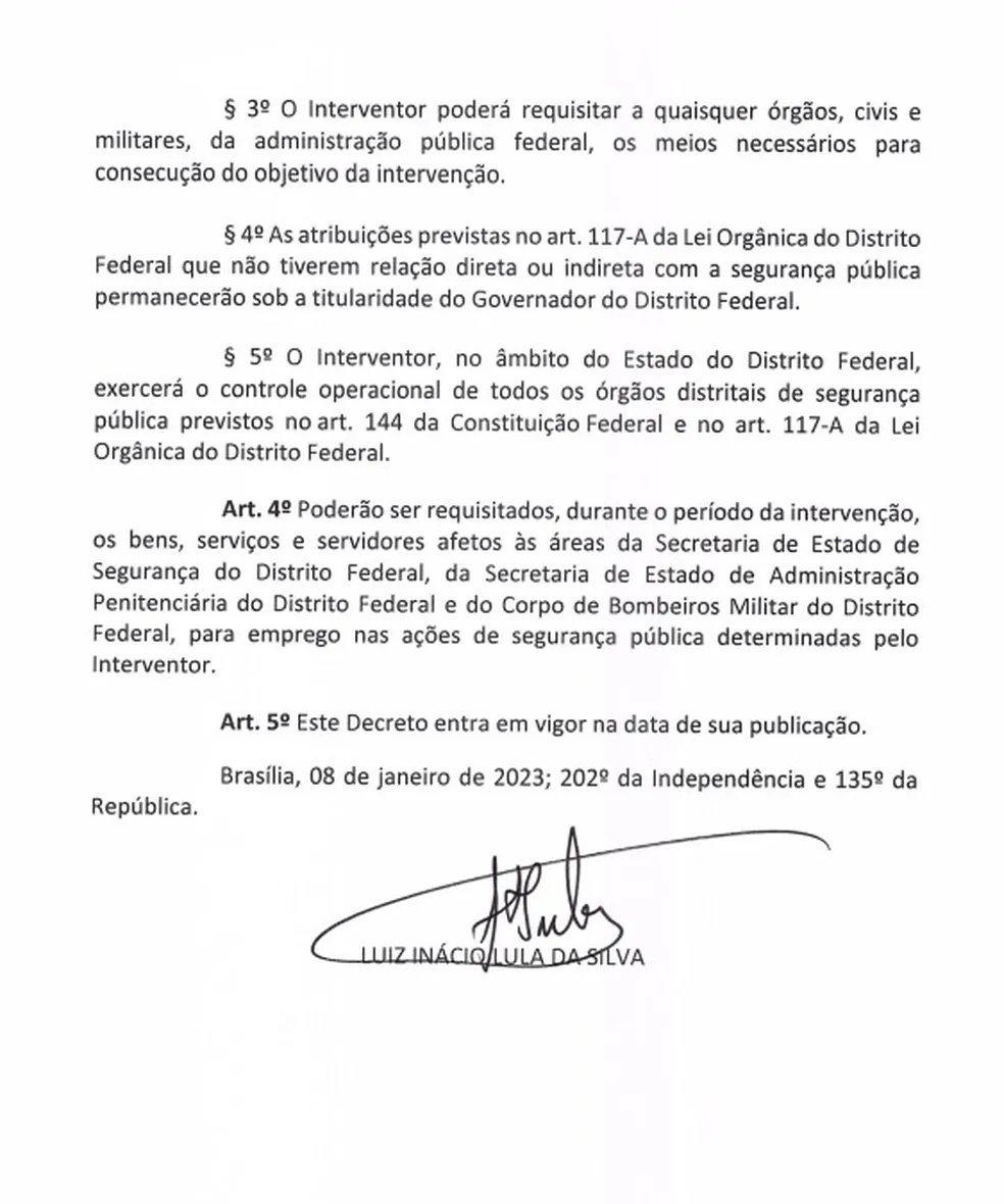 Decreto de Intervenção
