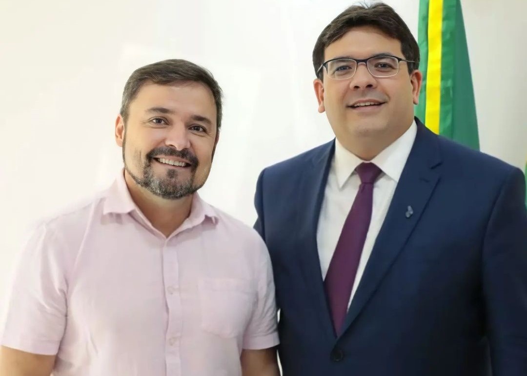 Deputado Fábio Novo e Governador Rafael Fonteles