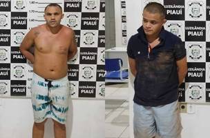 Detentos são recapturados em Luzilândia (Foto: Divulgação/PC)