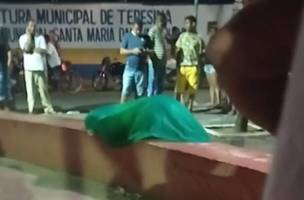 Homem é morto em praça na zona Norte (Foto: Reprodução/redes sociais)