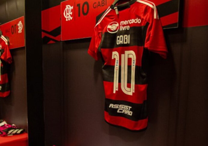 Nova camisa n° 1 do Flamengo