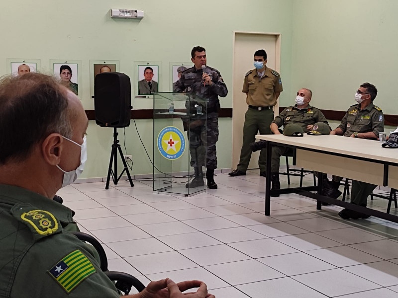 O ex-diretor, Coronel Marcos Rogério, agora vai ocupar o cargo de diretor administrativo do HPM.