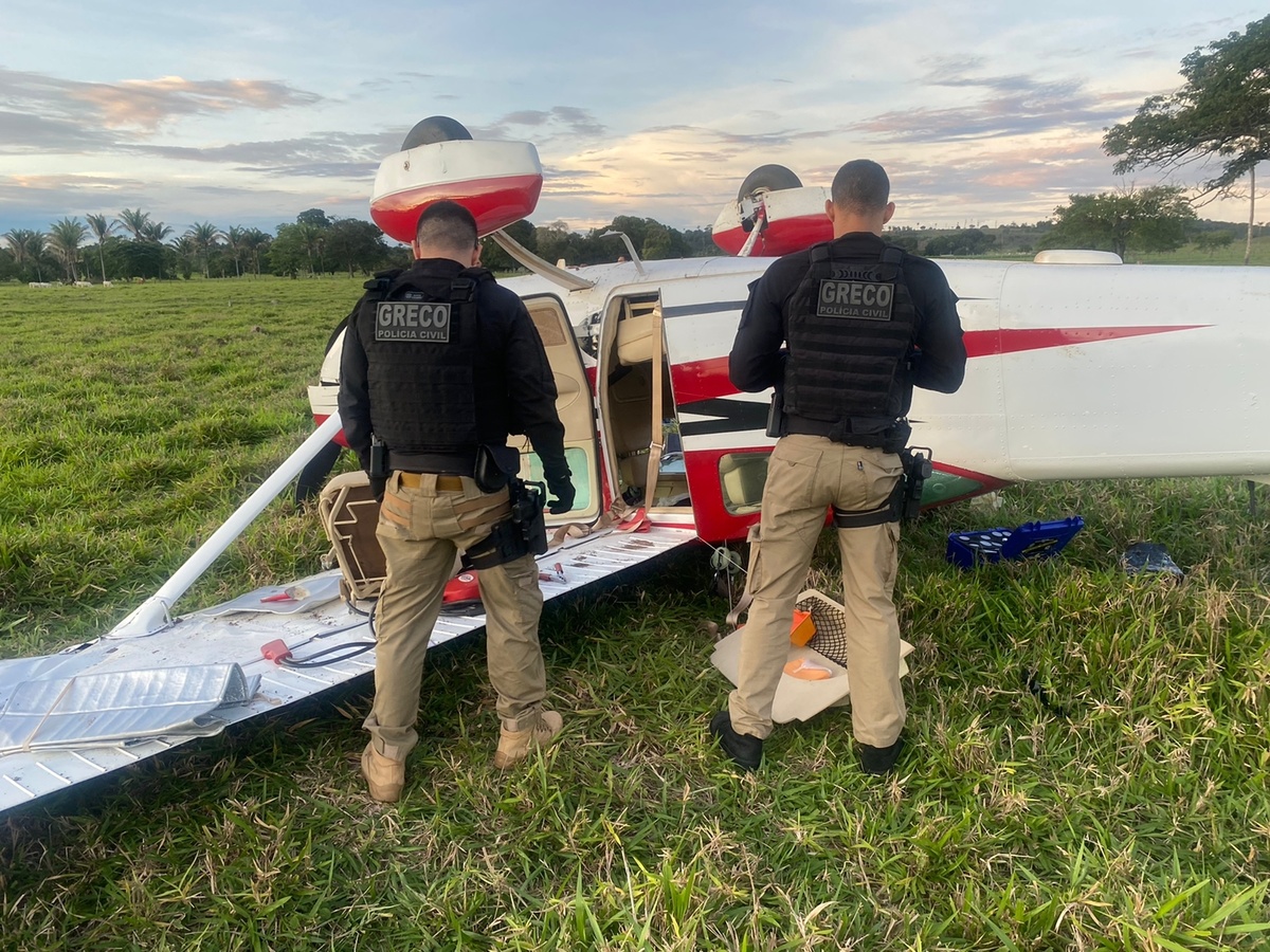 Polícia encontra avião roubado no Piauí