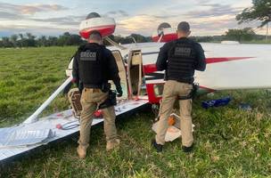 Polícia encontra avião roubado no Piauí (Foto: Divulgação-PC)