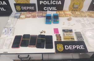 Policiais estouram boca de fumo que funcionava a 200m da Depre (Foto: Foto divulgação)