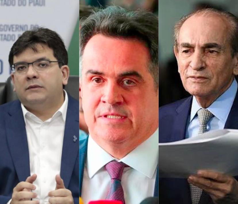 Rafael Fonteles, Ciro Nogueira e Marcelo Castro