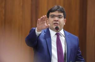 Rafael Fonteles em solenidade de posse (Foto: Divulgação)