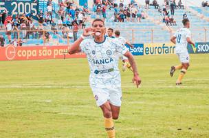 São Carlos bate o Pinheirense-PA (Foto: BRENDOW FELIPE/SÃO CARLOS FC)