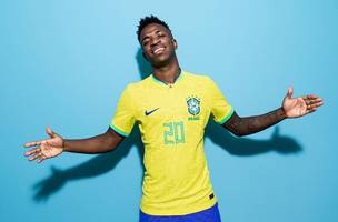 Viníciu Junior atualmente joga pelo Real Madrid (Foto: Reprodução)