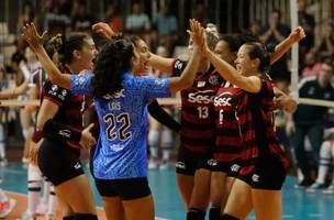 Vôlei feminino (Foto: Gilvan de Souza/Flamengo)