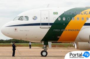 Avião da FAB (Foto: Divulgação/Clauber Cleber Caetano/PR)
