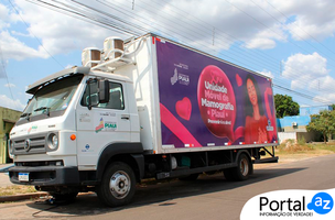 Caminhão da Mamografia (Foto: Governo do Piauí/Edição PortalAZ)