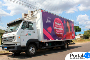 Caminhão da Mamografia (Foto: Governo do Piauí/Edição PortalAZ)