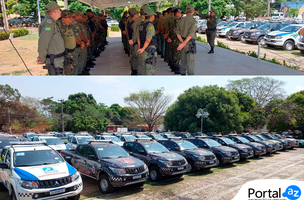 Começa distribuição de novas viaturas (Foto: Governo do Piauí/Edição PortalAZ)