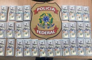 Foram encontrados milhares de dólares na casa de um diretor da Abin na operação da PF (Foto: Coordenação-Geral de Comunicação Social)