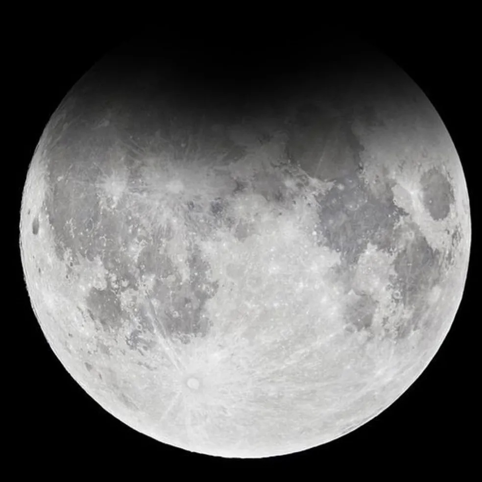 O eclipse lunar total não será visível no Piauí, mas a observação parcial do fenômeno será possível caso o céu esteja limpo