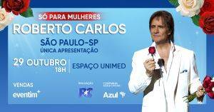 Roberto Carlos se aprensenta em São Paulo no mês de outrubro (Foto: Talento Comunicação)
