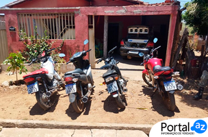 Veículos recuperados (Foto: Governo do Piauí/Edição PortalAZ)