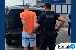 Assaltante de Banco é preso (Foto: Ascom Polícia Civil)
