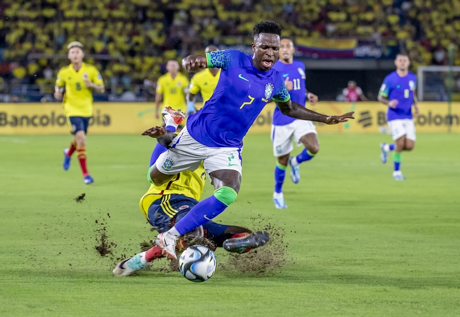 Brasil perde para a Colômbia
