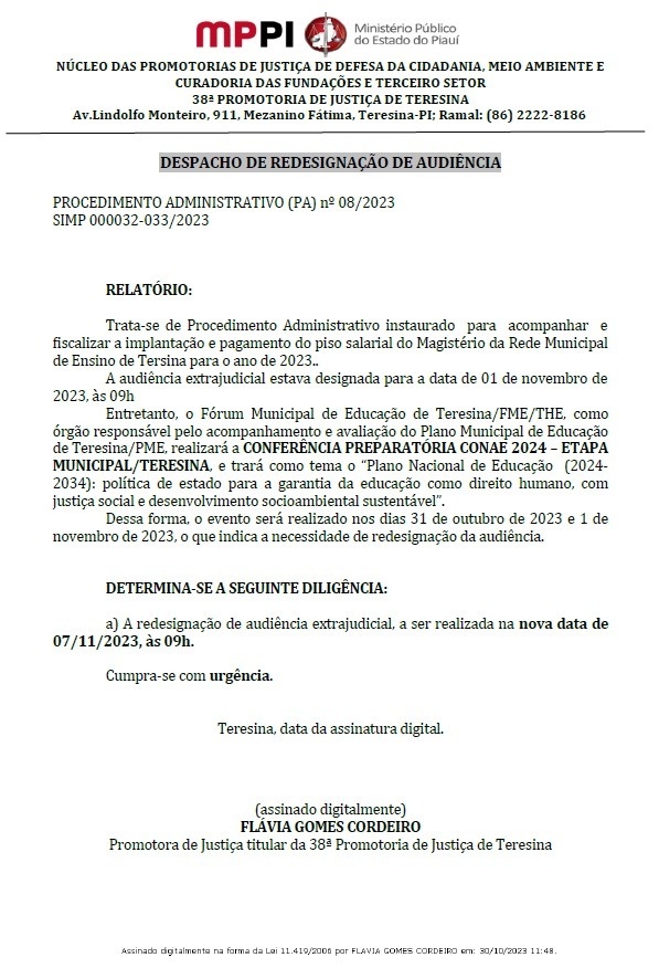 Convocação de Assembléia