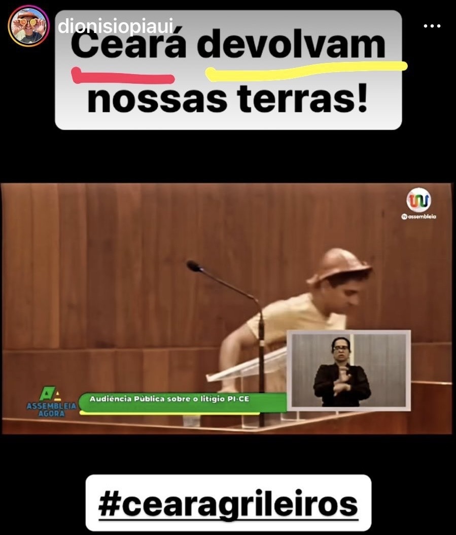 Desse jeito os cearenses não vão entender o recado do Dionísio