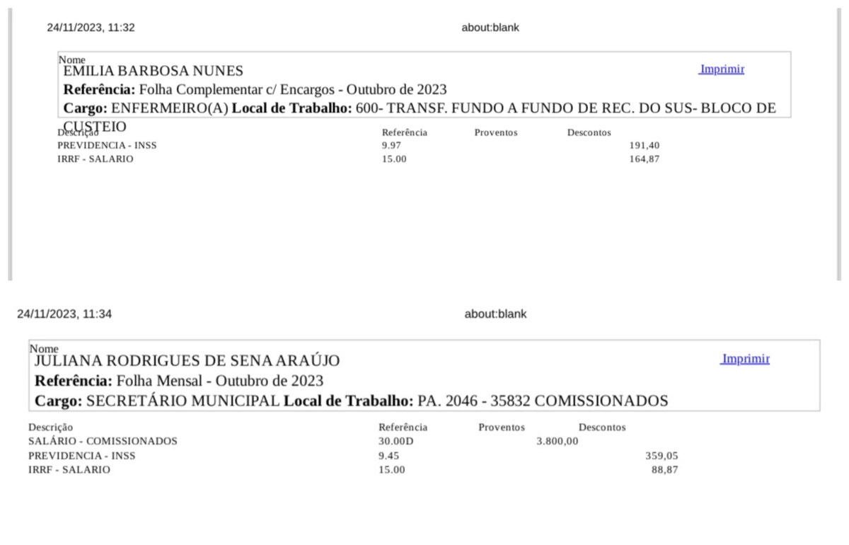 Folha de pagamento 3