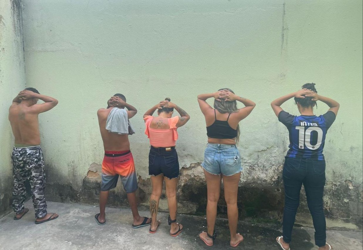 Pessoas detidas durante as ações