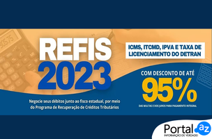Refis 2023 (Foto: Governo do Piauí/Edição PortalAZ)