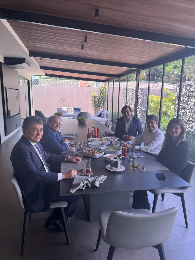 Silvio Mendes em Brasília com dirigentes partidários. Tratando da candidatura para 2024