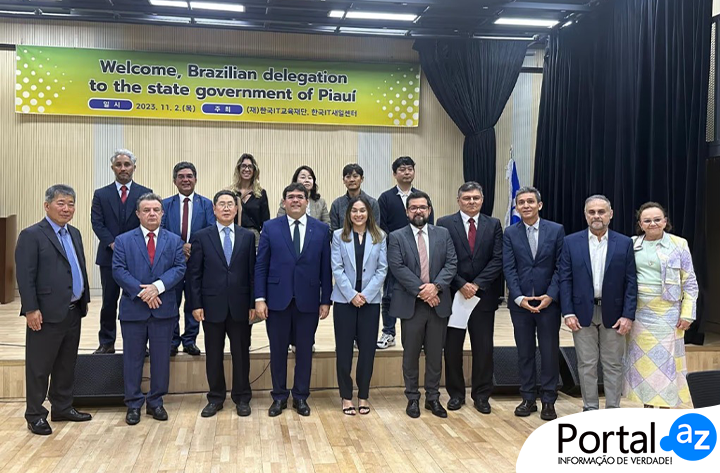 Visita a Colégio Tecnico Koreano