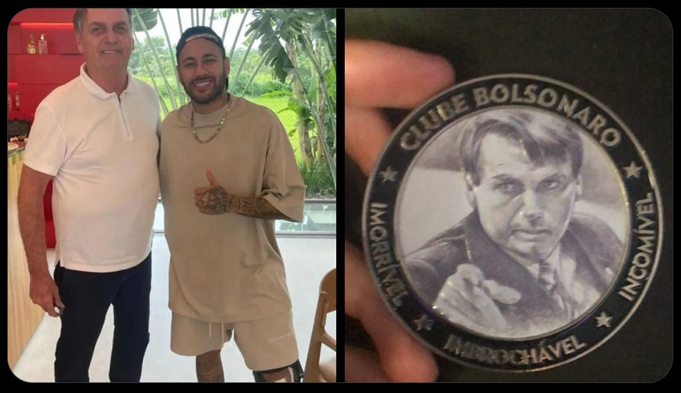 Bolsonaro e Neymar