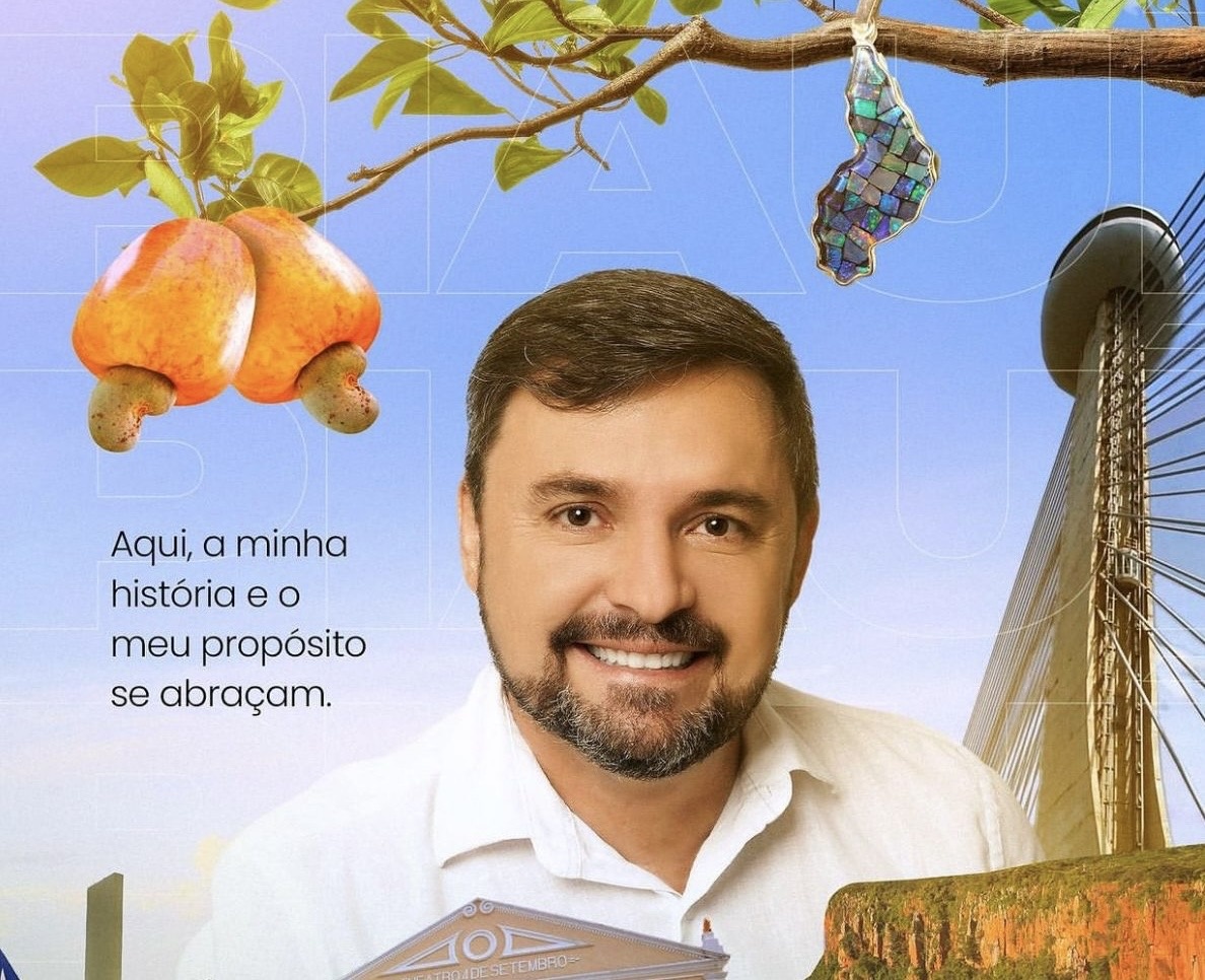 Fábio Novo faz propaganda de vencedor em Teresina, mas ele nem competitivo é, segundo pesquisa