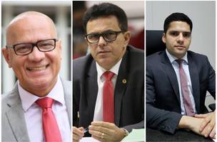 Franzé, Santana e Sobral controlam bons orçamentos para serviços e obras, livremente (Foto: Reprodução)