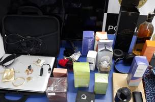 Itens recuperados (Foto: Ascom Polícia Civil)